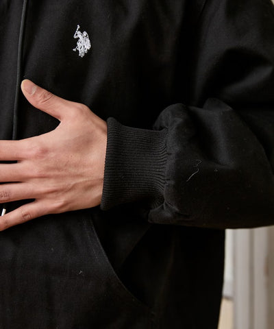 U.S. POLO ASSN. × PUBLUX / 可拆帽 斜紋工裝外套（日本聯名限定）