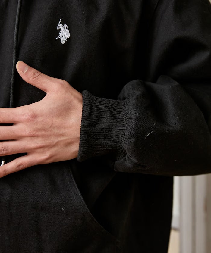 U.S. POLO ASSN. × PUBLUX / 可拆帽 斜紋工裝外套（日本聯名限定）