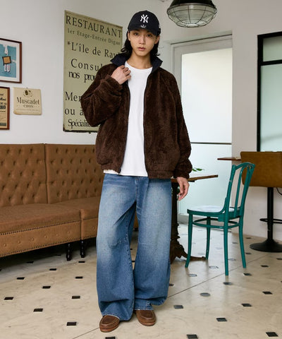 U.S. POLO ASSN. × PUBLUX / 2WAY尼龍刷毛雙面穿外套（日本聯名限定）