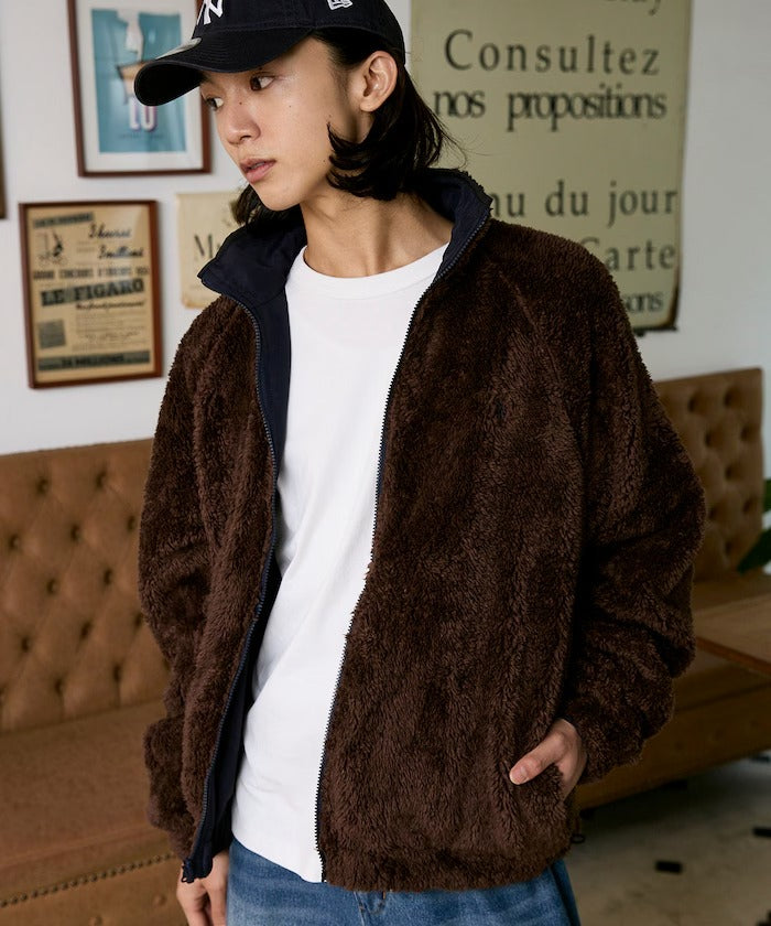 U.S. POLO ASSN. × PUBLUX / 2WAY尼龍刷毛雙面穿外套（日本聯名限定）