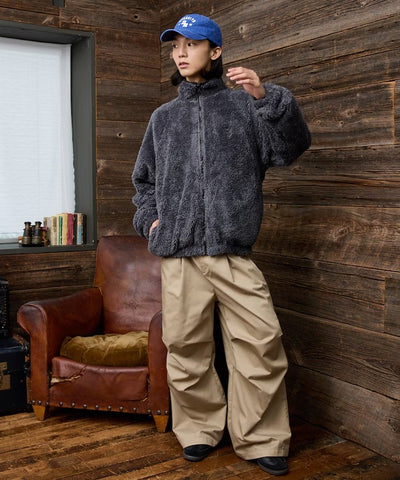 U.S. POLO ASSN. × PUBLUX / 2WAY尼龍刷毛雙面穿外套（日本聯名限定）