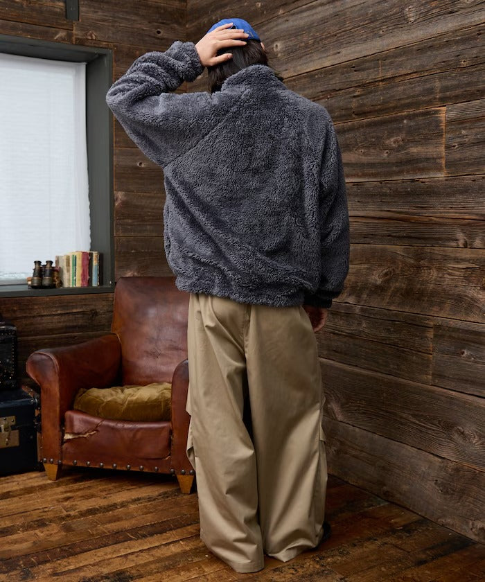 U.S. POLO ASSN. × PUBLUX / 2WAY尼龍刷毛雙面穿外套（日本聯名限定）