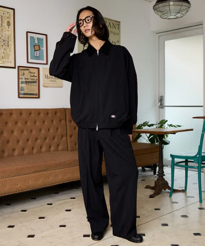 Dickies / 燈芯絨領拉鍊工作外套（日本聯名限定）