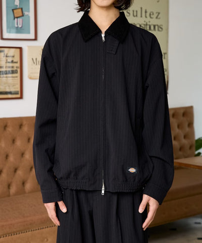 Dickies / 燈芯絨領拉鍊工作外套（日本聯名限定）