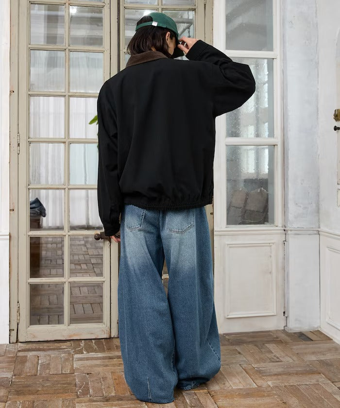 Dickies / 燈芯絨領拉鍊工作外套（日本聯名限定）