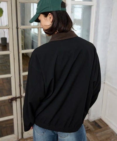 Dickies / 燈芯絨領拉鍊工作外套（日本聯名限定）