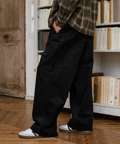 Dickies / 打褶寬版燈芯絨工作褲（日本聯名限定）