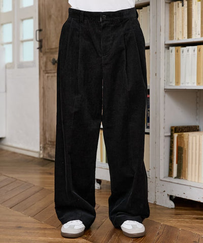 Dickies / 打褶寬版燈芯絨工作褲（日本聯名限定）