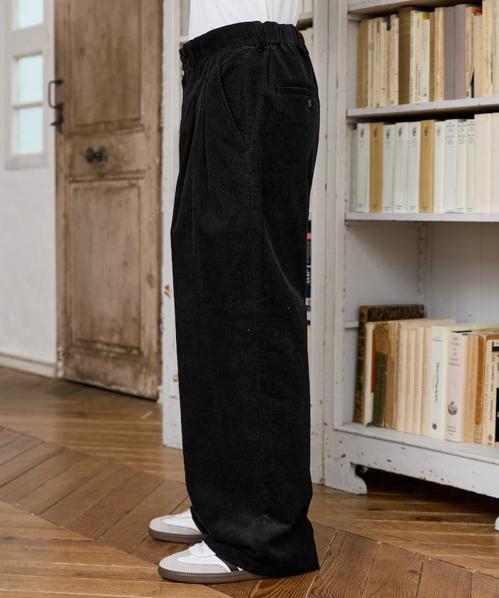 Dickies / 打褶寬版燈芯絨工作褲（日本聯名限定）
