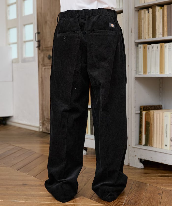 Dickies / 打褶寬版燈芯絨工作褲（日本聯名限定）