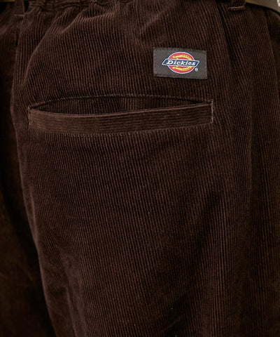 Dickies / 打褶寬版燈芯絨工作褲（日本聯名限定）