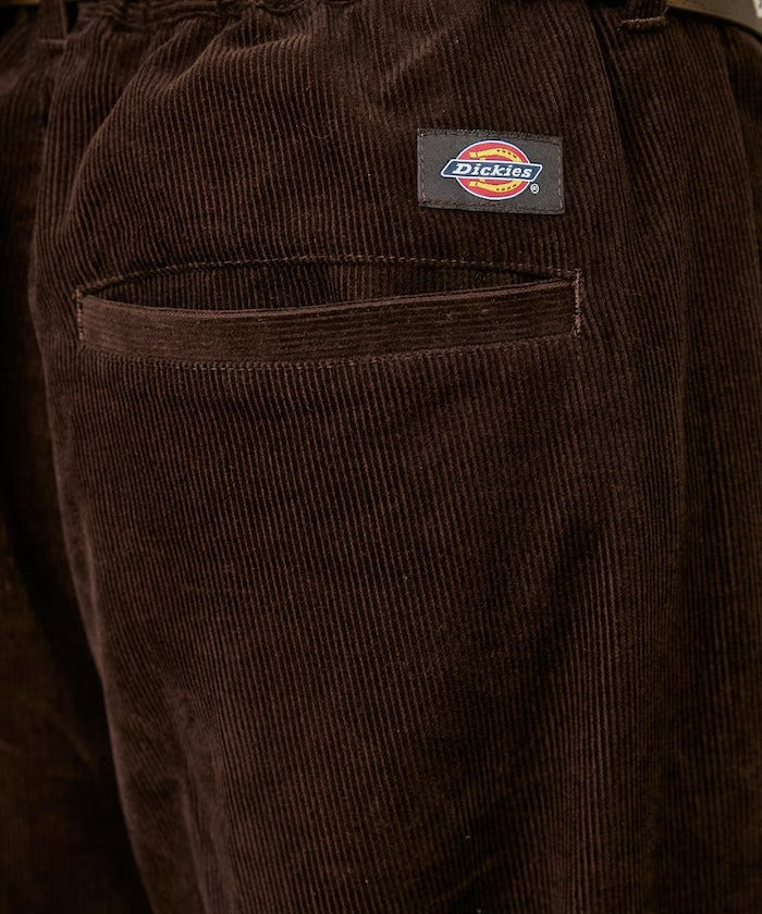 Dickies / 打褶寬版燈芯絨工作褲（日本聯名限定）