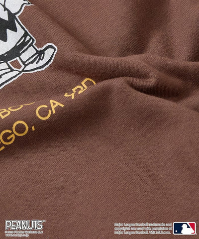 PEANUTS × MLB × FREAK'S STORE / 教士隊背印大廓形 圓領衫（日本聯名限定）