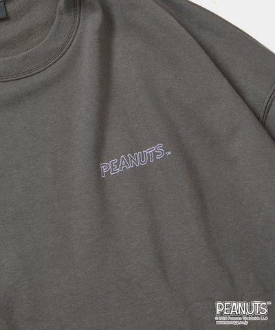 PEANUTS × FREAK'S STORE / 花朵印花大廓形 圓領衫（日本聯名限定）