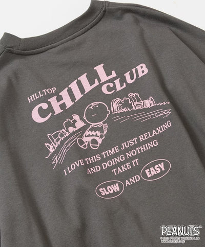 PEANUTS × FREAK'S STORE / Chill Club 大廓形 圓領衫（日本聯名限定）