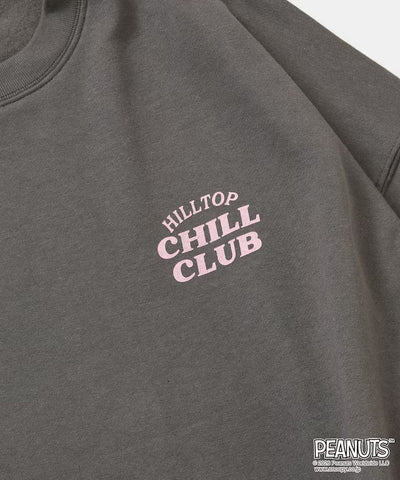 PEANUTS × FREAK'S STORE / Chill Club 大廓形 圓領衫（日本聯名限定）