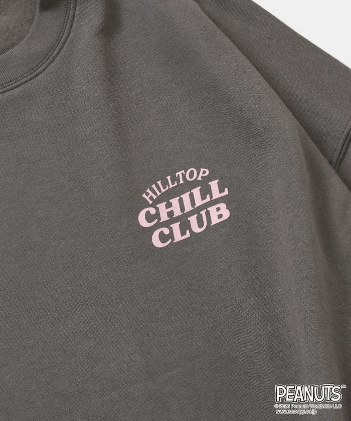 PEANUTS × FREAK'S STORE / Chill Club 大廓形 圓領衫（日本聯名限定）
