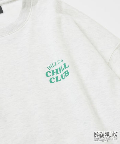 PEANUTS × FREAK'S STORE / Chill Club 大廓形 圓領衫（日本聯名限定）