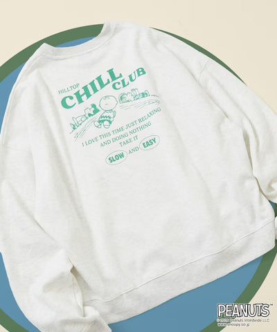 PEANUTS × FREAK'S STORE / Chill Club 大廓形 圓領衫（日本聯名限定）