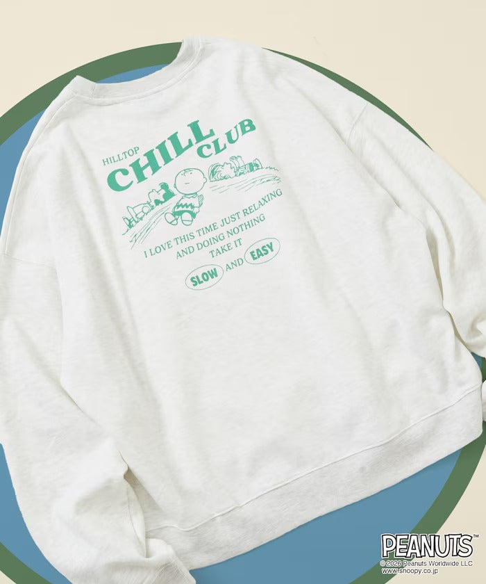 PEANUTS × FREAK'S STORE / Chill Club 大廓形 圓領衫（日本聯名限定）