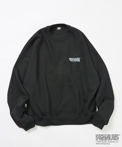 PEANUTS × FREAK'S STORE / 唱片印花大廓形 圓領衫（日本聯名限定）