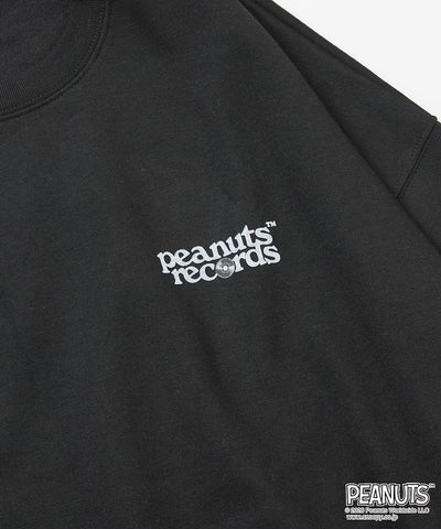 PEANUTS × FREAK'S STORE / 唱片印花大廓形 圓領衫（日本聯名限定）