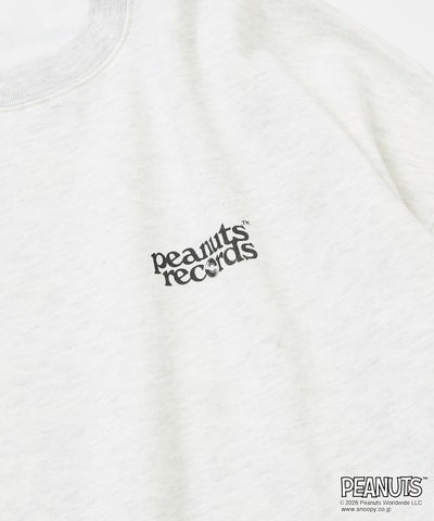 PEANUTS × FREAK'S STORE / 唱片印花大廓形 圓領衫（日本聯名限定）