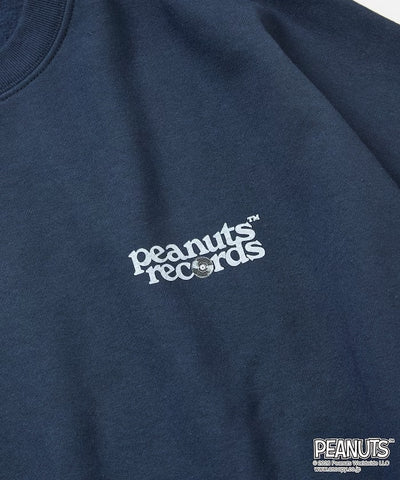 PEANUTS × FREAK'S STORE / 唱片印花大廓形 圓領衫（日本聯名限定）