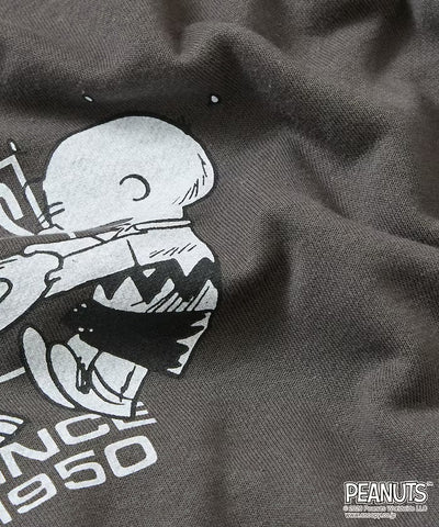 PEANUTS × FREAK'S STORE / 唱片印花大廓形 圓領衫（日本聯名限定）
