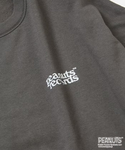 PEANUTS × FREAK'S STORE / 唱片印花大廓形 圓領衫（日本聯名限定）