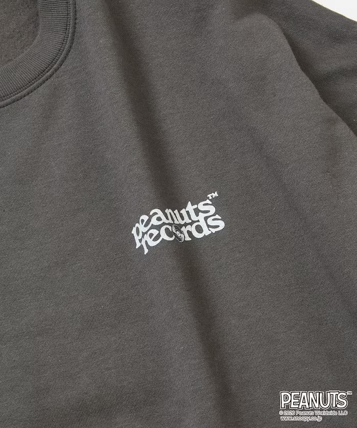 PEANUTS × FREAK'S STORE / 唱片印花大廓形 圓領衫（日本聯名限定）