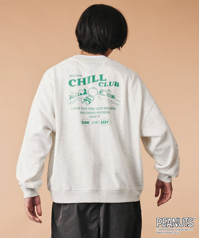 PEANUTS × FREAK'S STORE / Chill Club 大廓形 圓領衫（日本聯名限定）