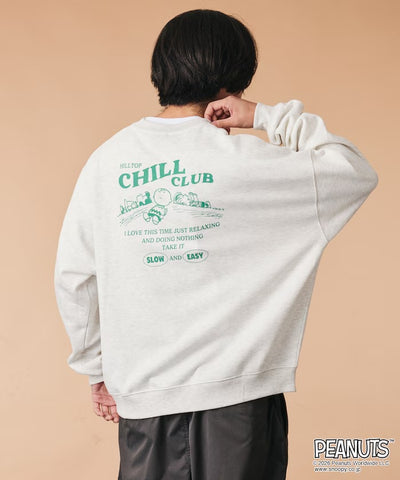 PEANUTS × FREAK'S STORE / Chill Club 大廓形 圓領衫（日本聯名限定）