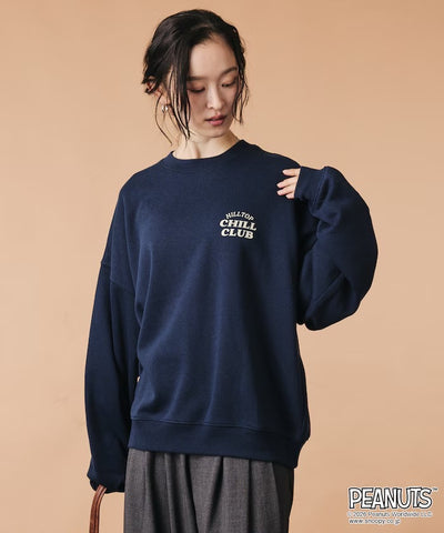 PEANUTS × FREAK'S STORE / Chill Club 大廓形 圓領衫（日本聯名限定）