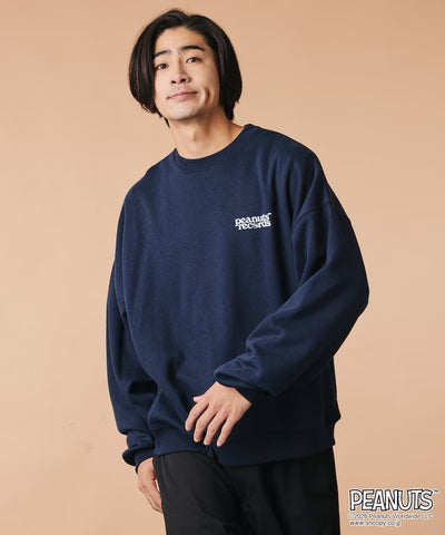 PEANUTS × FREAK'S STORE / 唱片印花大廓形 圓領衫（日本聯名限定）