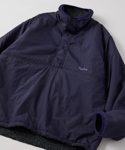 Foxfire × FREAK'S STORE / 尼龍刷毛雙面穿半拉鍊外套（日本聯名限定）