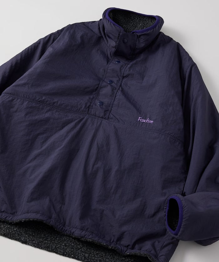 Foxfire × FREAK'S STORE / 尼龍刷毛雙面穿半拉鍊外套（日本聯名限定）