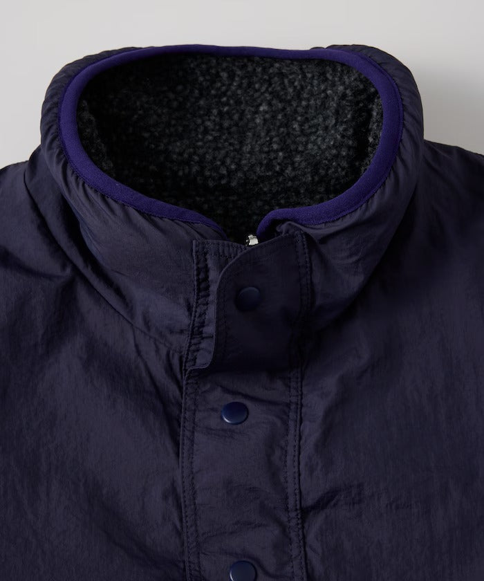 Foxfire × FREAK'S STORE / 尼龍刷毛雙面穿半拉鍊外套（日本聯名限定）