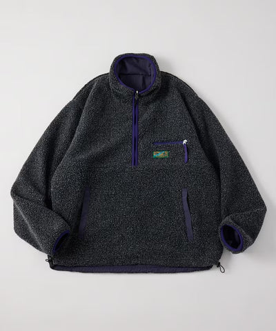 Foxfire × FREAK'S STORE / 尼龍刷毛雙面穿半拉鍊外套（日本聯名限定）