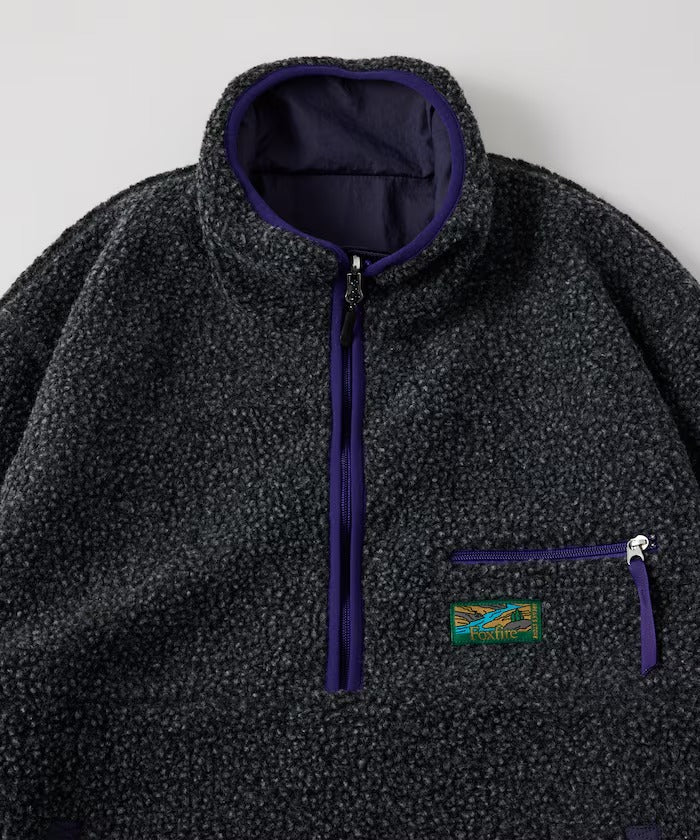 Foxfire × FREAK'S STORE / 尼龍刷毛雙面穿半拉鍊外套（日本聯名限定）