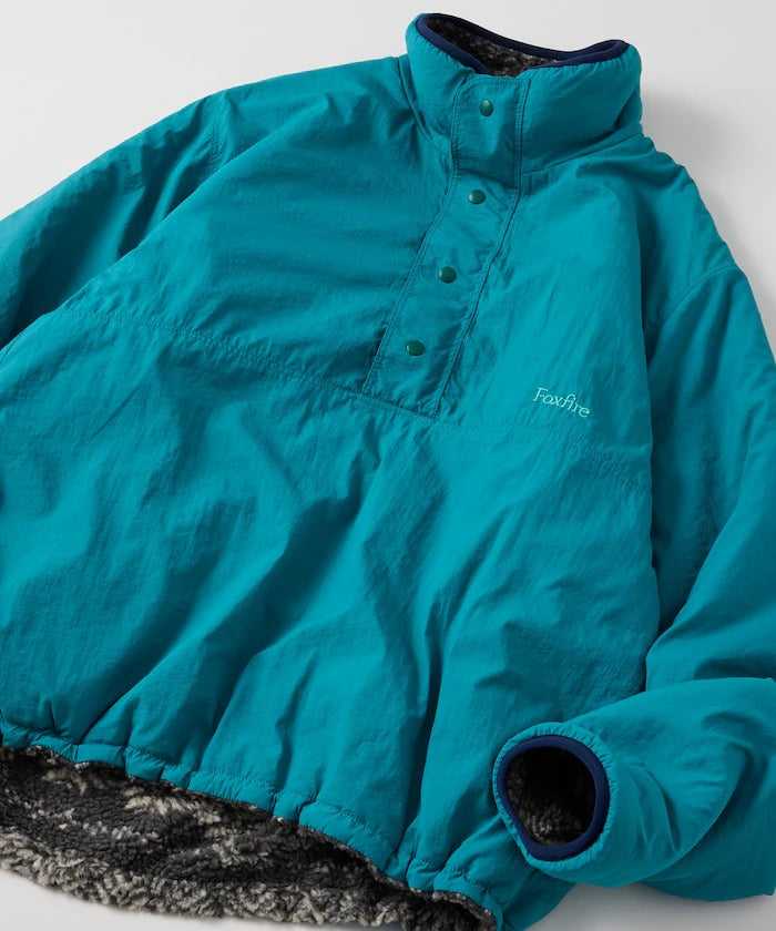 Foxfire × FREAK'S STORE / 尼龍刷毛雙面穿半拉鍊外套（日本聯名限定）