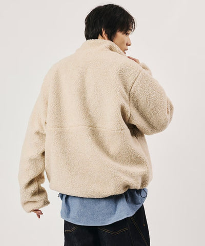 Foxfire × FREAK'S STORE / 尼龍刷毛雙面穿半拉鍊外套（日本聯名限定）