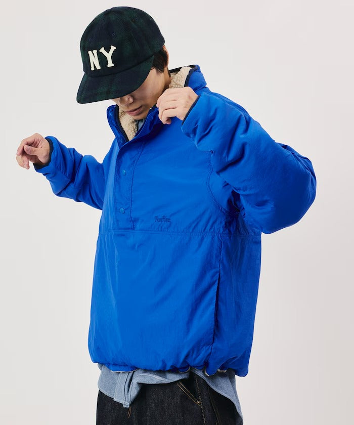 Foxfire × FREAK'S STORE / 尼龍刷毛雙面穿半拉鍊外套（日本聯名限定）
