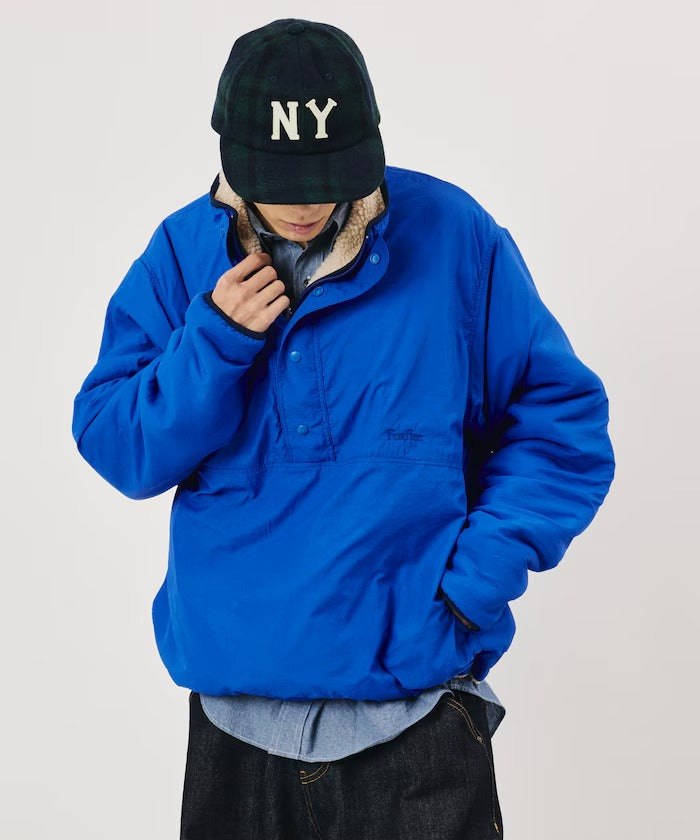 Foxfire × FREAK'S STORE / 尼龍刷毛雙面穿半拉鍊外套（日本聯名限定）