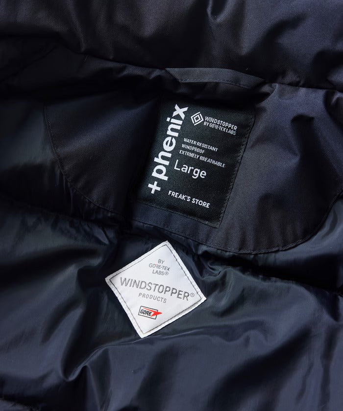 +phenix × FREAK'S STORE / GORE-TEX WINDSTOPPER 立領按釦羽絨外套（日本聯名限定）