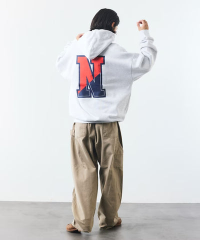 NAUTICA / 寬鬆學院LOGO 連帽衫