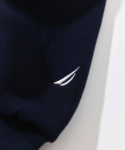 NAUTICA / 寬鬆學院LOGO 連帽衫