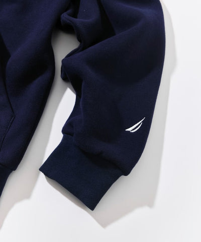 NAUTICA / 寬鬆學院LOGO 連帽衫