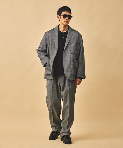 RED KAP × FREAK'S STORE / KP-10 寬鬆斜紋軟呢西裝外套（日本聯名限定）