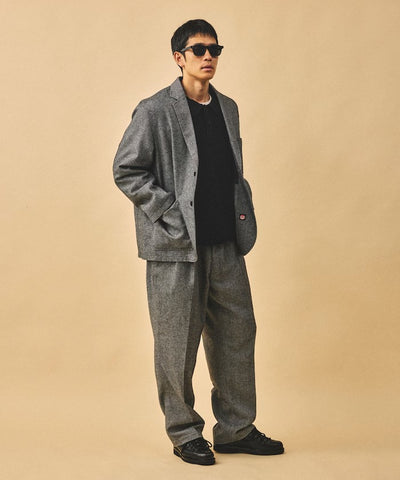 RED KAP × FREAK'S STORE / KP-10 寬鬆斜紋軟呢西裝外套（日本聯名限定）